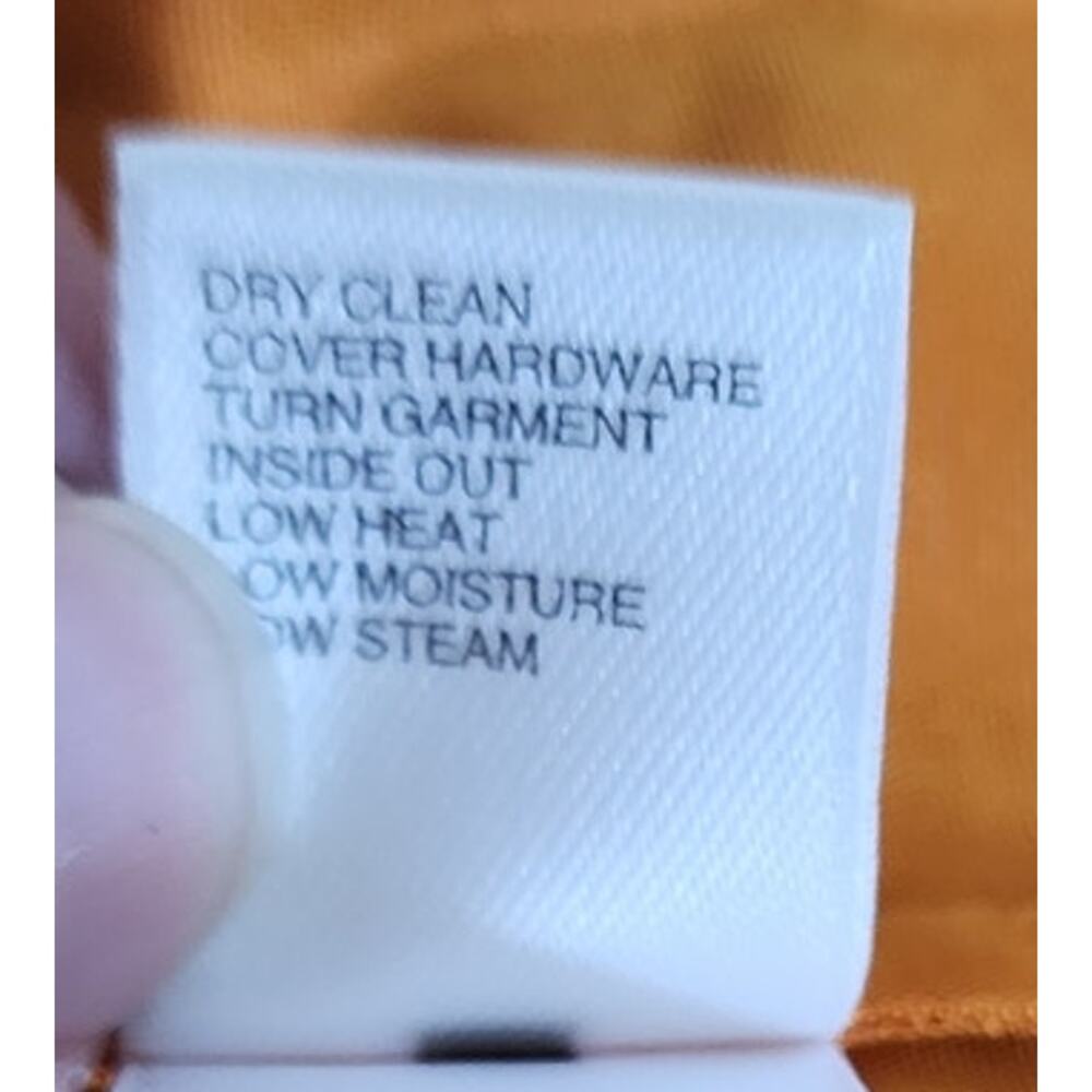 St. John Orange Open Front Jacket, Large, NWT - Picture 10 of 11